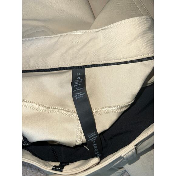 Lululemon ABC Classic Fit Warpstreme 5 Pocket Pants Men's size 34 tan - Picture 13 of 13